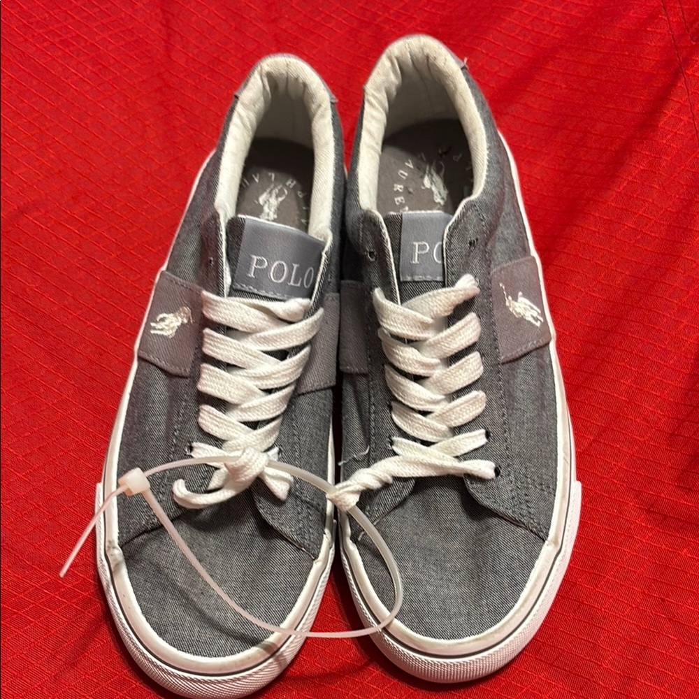 Polo by Ralph Lauren Men's Gray Casual Sneakers